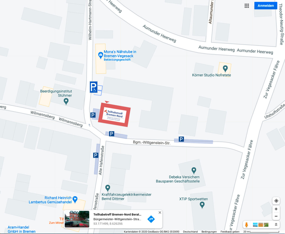 Kontakt – Teilhabetreff Bremen-Nord