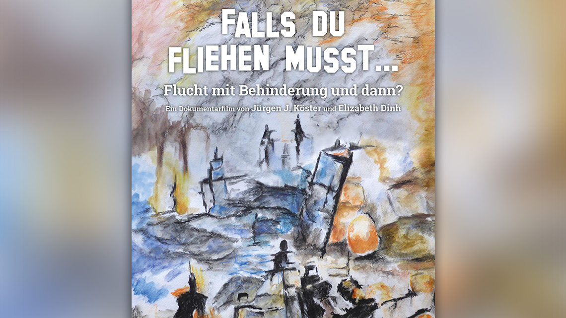 Plakat Falls Du fliehen musst